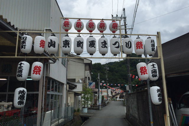祭りの門