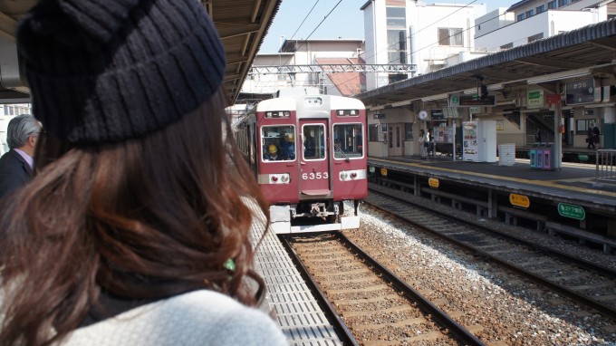 電車到着