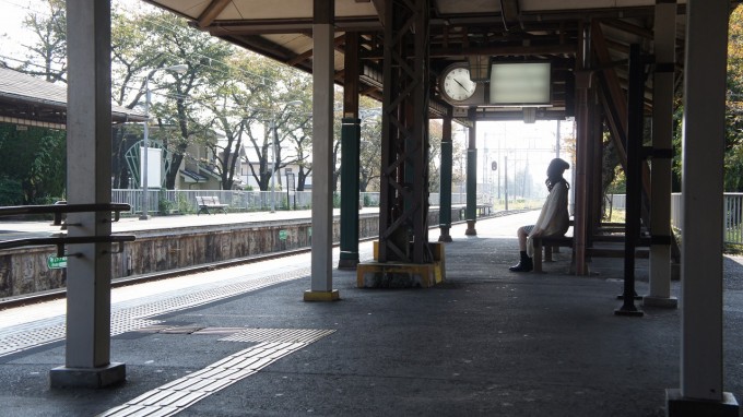 駅内