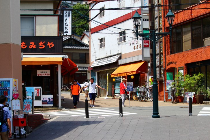 箕面の滝の滝道