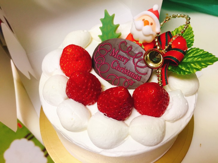 クリスマスのホールケーキ