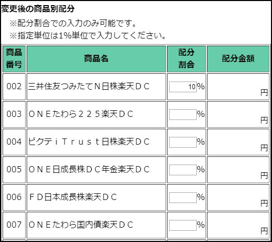 割合入力