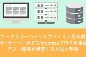 Wordpress　サブドメイン