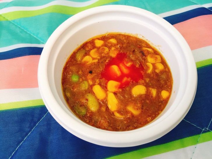 もつ鍋屋のホルモンキーマカレー