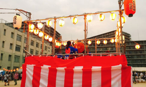 新東三国小学校　夏祭り