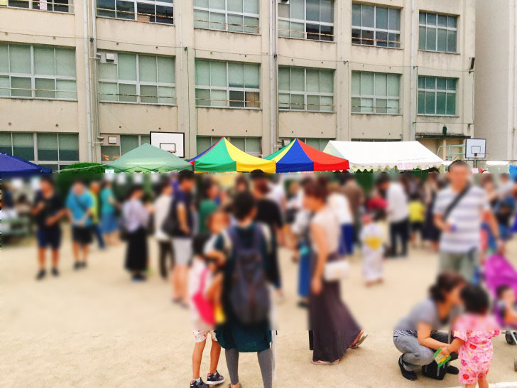 新東三国小学校・納涼夏祭