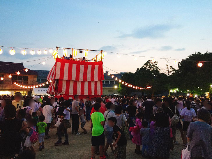 三国本町公園　夏祭り