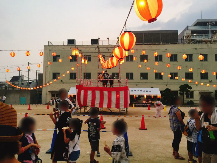 西三国小学校　納涼盆踊り大会