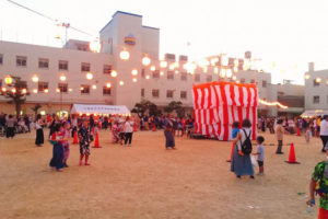 三国小学校の夏祭り